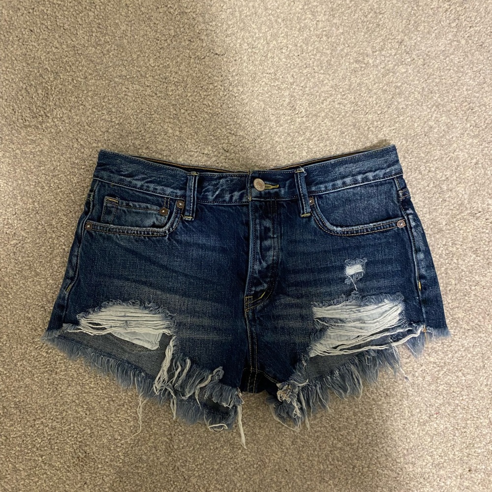 Free People Jean Shorts